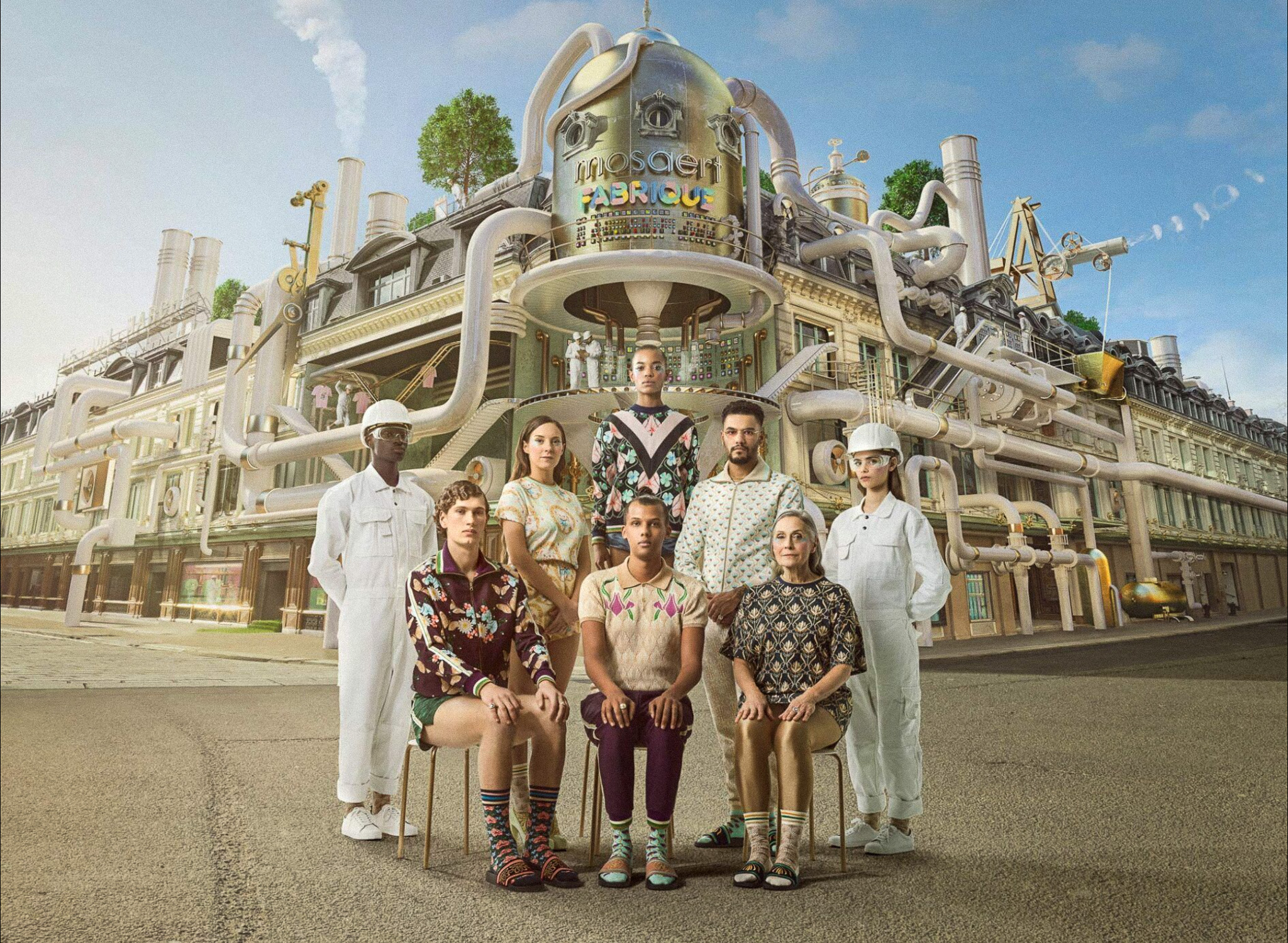 Stromae fait battre le cœur du Bon Marché