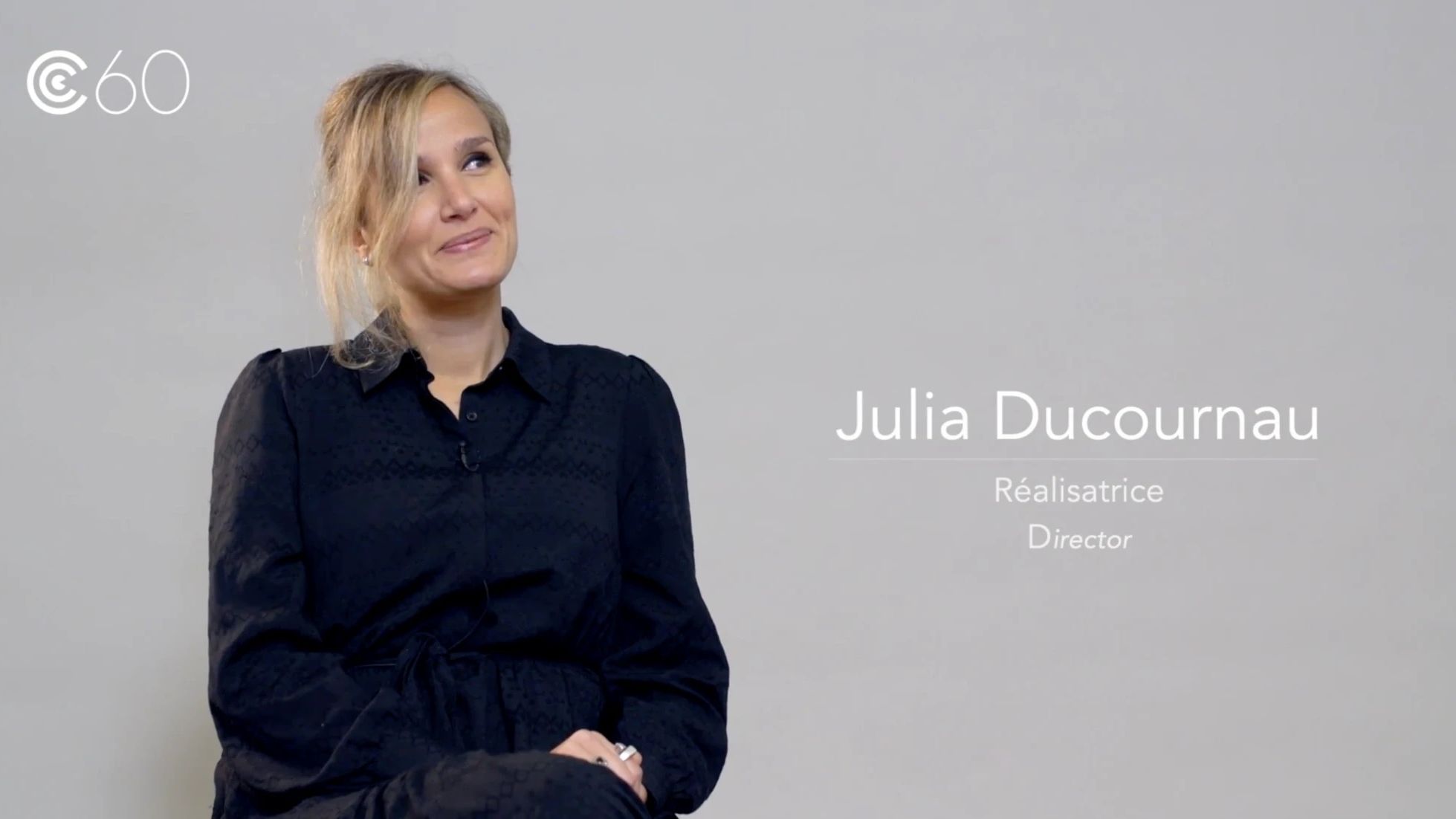 Julia Ducournau, réalisatrice, interviewée pour 60 ans d’avenirs de la Semaine de la Critique
