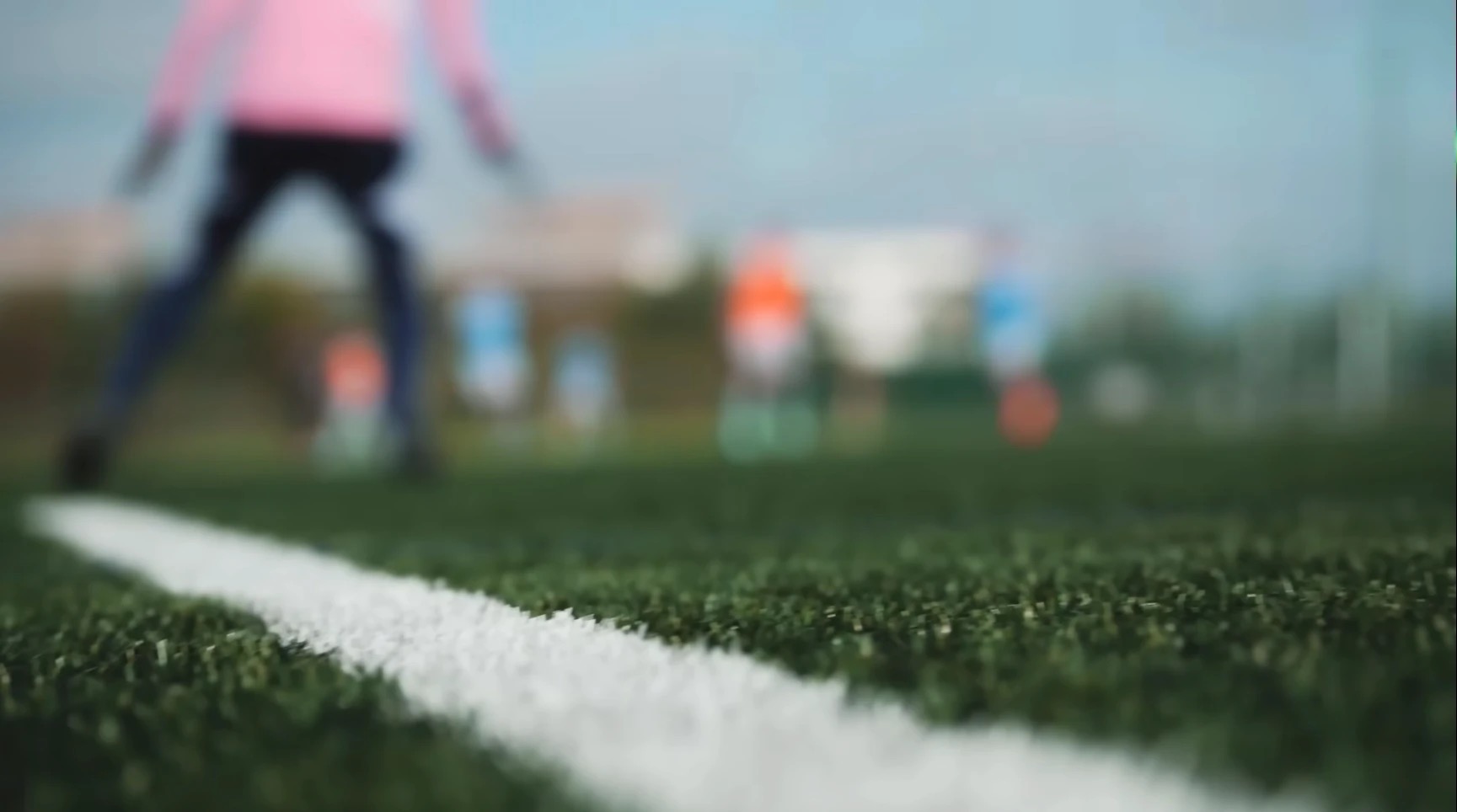 Entraînement au centre de formation de Lyon, tournage du documentaire L'Équipe Explore sur le Ballon d'Or 2022